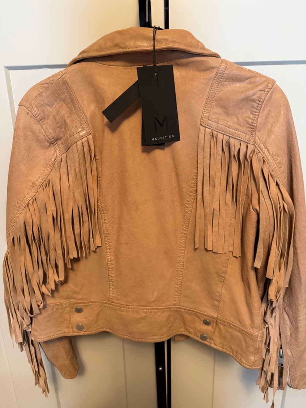 Mauritius Lamb Skin Leather Jacket
